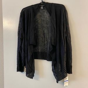 I.N.C. Cropped Open Front Cardigan XL